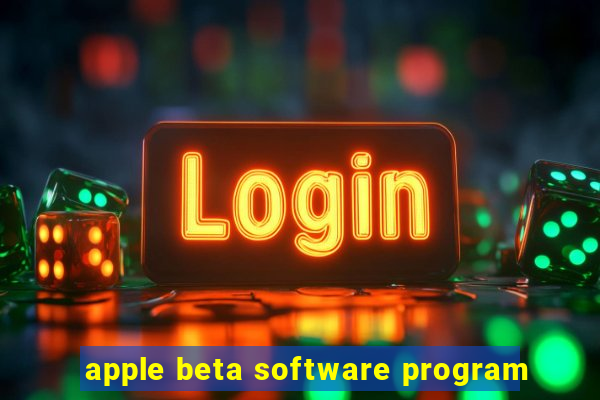 apple beta software program