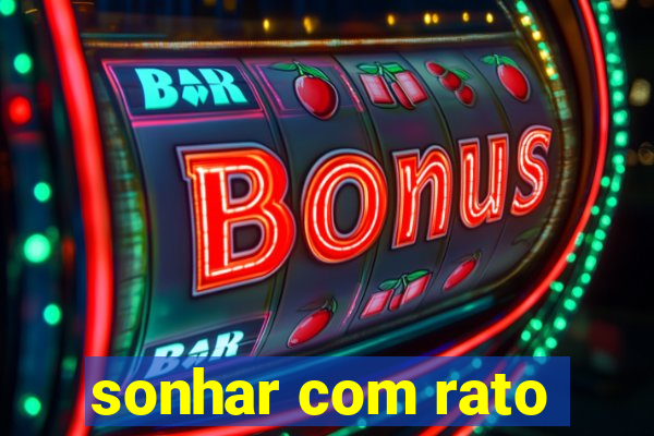 sonhar com rato