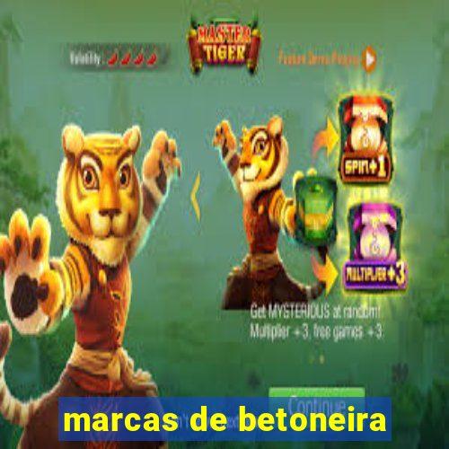 marcas de betoneira