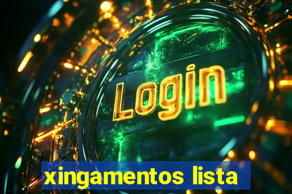 xingamentos lista