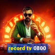 record tv 0800