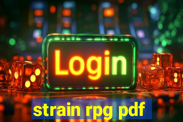 strain rpg pdf