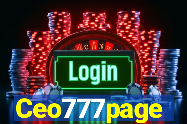 Ceo777page